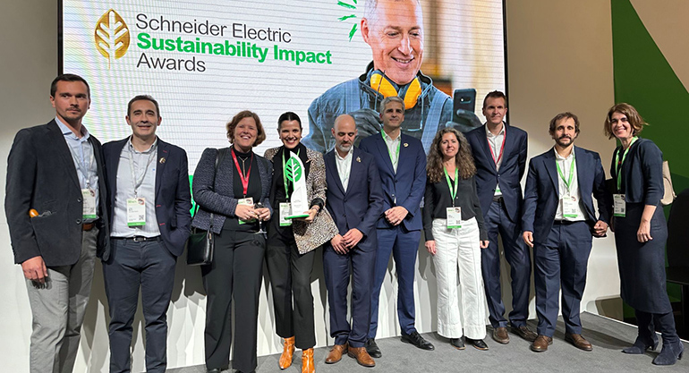 Acciona, reconocida en los Sustainability Impact Awards  de Schneider Electric