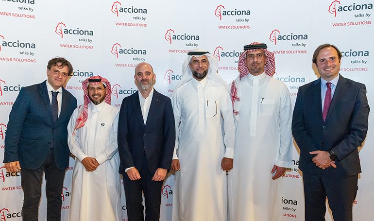 ACCIONA presenta en Riad sus primeras charlas sobre la desalación por ósmosis inversa