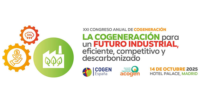 Una semana para el XXI Congreso Anual de Cogeneración