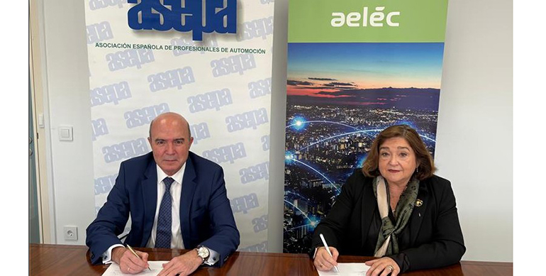 aelec y ASEPA sellan una alianza para impulsar la movilidad sostenible y la electrificación