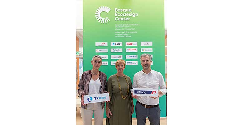 ITP Aero y Petronor se unen al Basque Ecodesign Center para impulsar la economía circular en el tejido industrial vasco