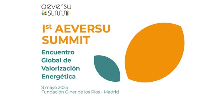 La valorización energética y la innovación tecnológica se darán cita en el 1st AEVERSU Summit