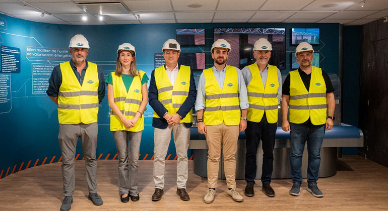 AEVERSU acerca al Senado el potencial de la valorización energética con una visita a la planta francesa de Isséane