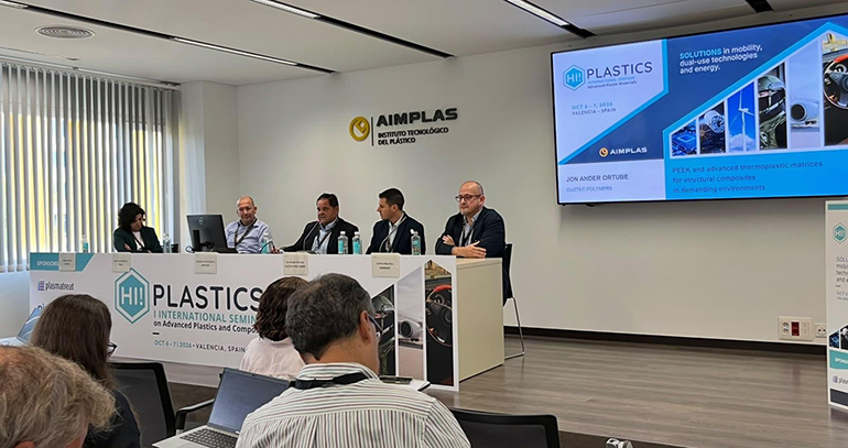 HI!-PLASTICS 2026 analiza cómo los materiales plásticos avanzados impulsan la competitividad y la sostenibilidad industrial