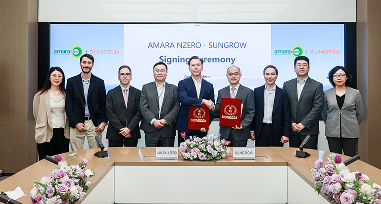 Sungrow se asocia con Amara NZero para reforzar su red de distribución