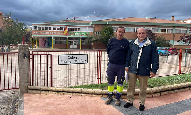 El CEIP ‘Fuente del Rey’ conecta su calefacción a la Red de Calor de Soria