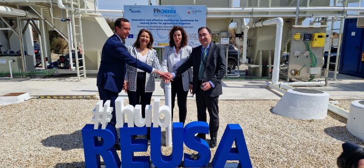  El proyecto Phoenix sitúa a Almería por delante de las nuevas exigencias europeas en materia de aguas regeneradas para agricultura