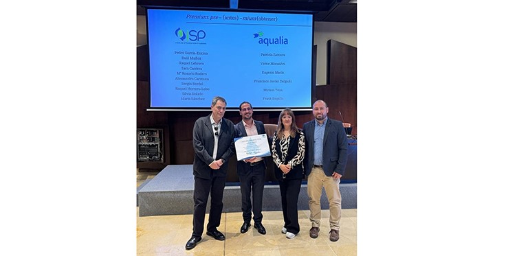 Aqualia y la Universidad de Valladolid premiadas en los I Premios de la Plataforma Tecnológica Española del Agua (PTEA)