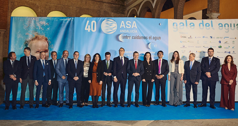 ASA Andalucía celebra 40 años de gestión del agua en el Real Alcázar de Sevilla
