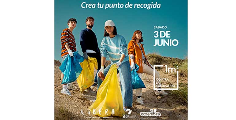 La campaña del Proyecto LIBERA contra la basuraleza retirará residuos en 949 puntos naturales de España
