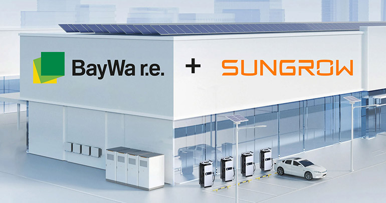 BayWa r.e. Solar Trade refuerza su apuesta por el almacenamiento industrial con la incorporación de Sungrow en su porfolio