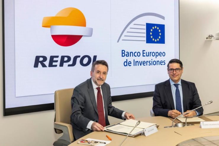 El BEI concede un préstamo de 575 M€ a Repsol para proyectos renovables en España