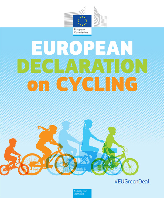 La Comisión Europea propone una Declaración Europea de la Bicicleta, que reconoce el ciclismo como medio de transporte sostenible, accesible, inclusivo, asequible y saludable