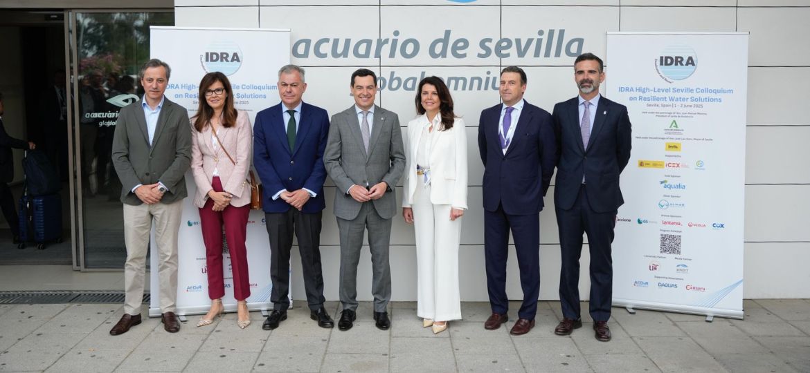 Almar Water Solutions refuerza su compromiso con la reutilización del agua en el evento de la IDRA en Sevilla 