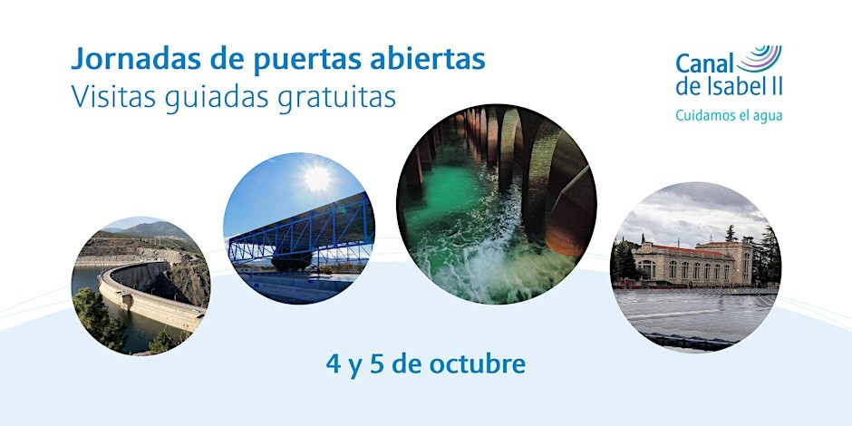 No te pierdas las visitas guiadas gratuitas del Canal de Isabel II