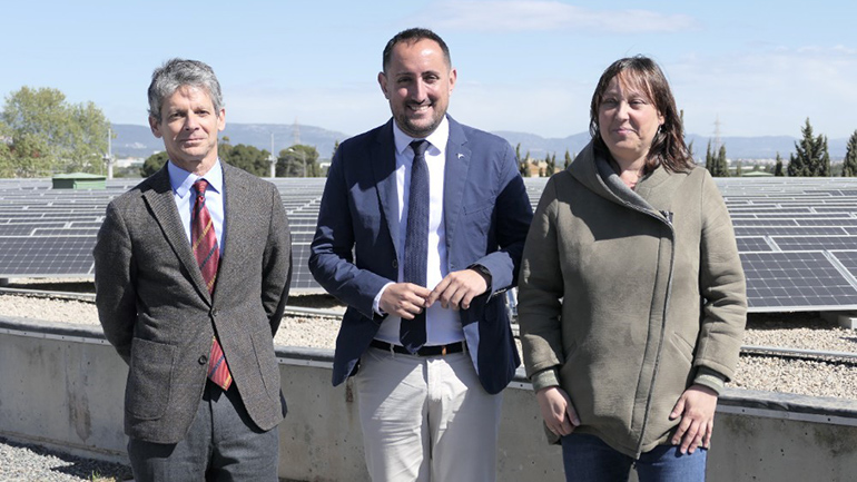 El CAT tendrá con Endesa la fotovoltaica más grande en toda España del sector de tratamiento y transporte de agua