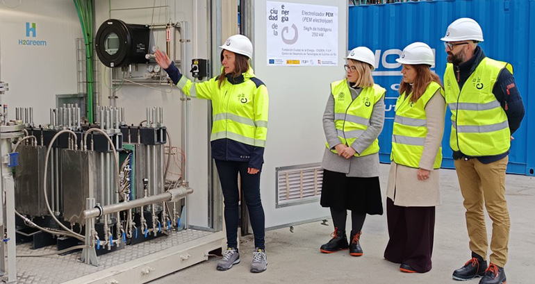 CIUDEN incorpora un electrolizador PEM para impulsar la experimentación en hidrógeno renovable