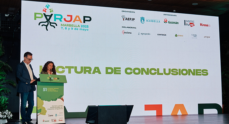 La importancia de la biodiversidad y la resiliencia urbana marcan el 51º Congreso Nacional de Parques y Jardines Públicos celebrado en Marbella