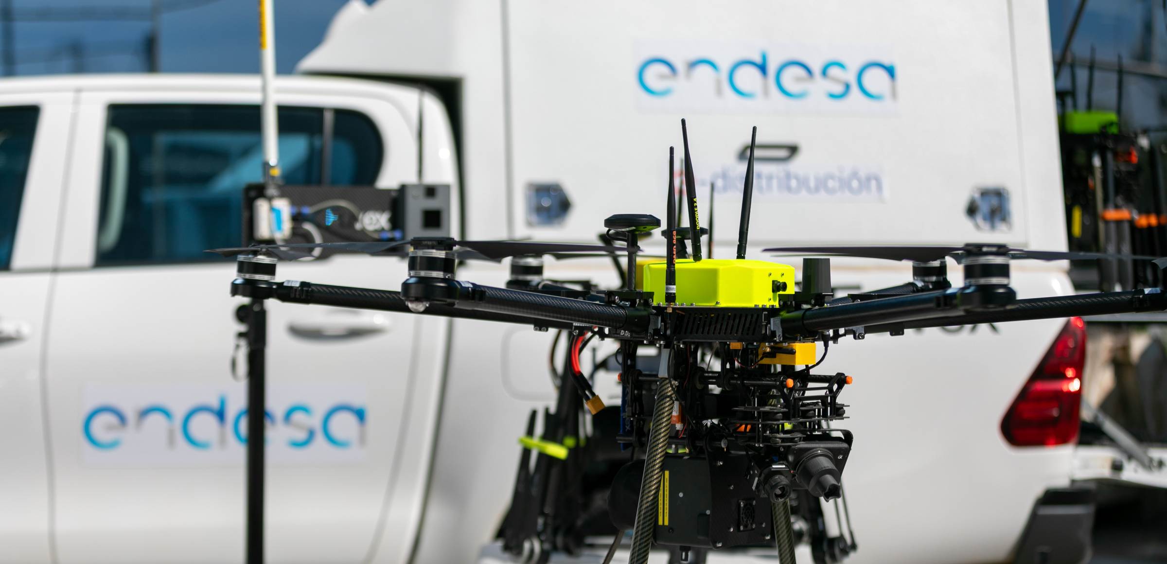 Endesa incorpora drones de largo alcance de Fuvex para impulsar una inspección de red más precisa, segura y sostenible