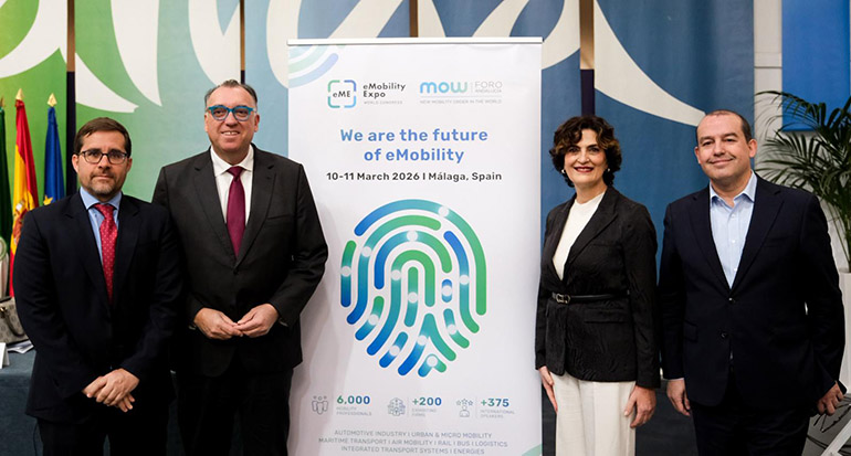 eMobility Expo – MOW 2026 reunirá en Málaga a más de 6.000 profesionales para impulsar la movilidad sostenible, eléctrica y conectada en Europa