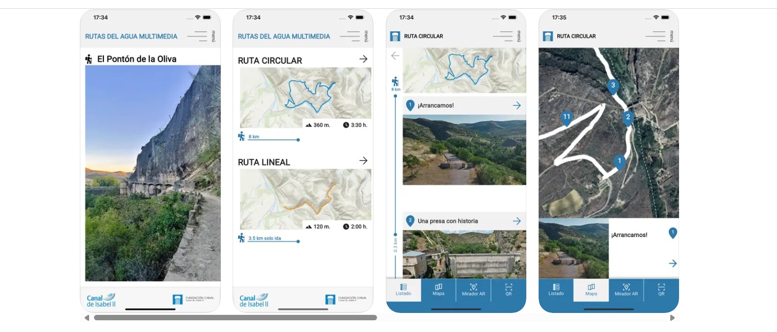 rutas del agua madrid