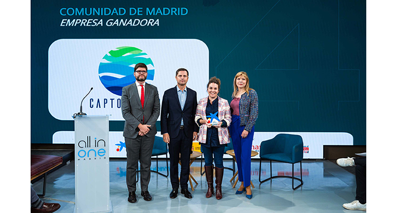 Captoplastic gana el Premio EmprendeXXI a la start-up con mayor potencial de Madrid