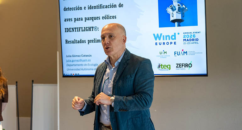IdentiFlight presenta en España el sistema de visión artificial más avanzado para proteger aves en parques eólicos