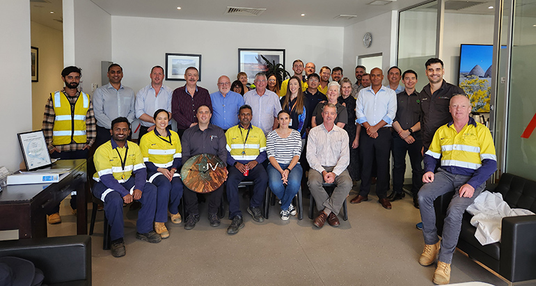 Acciona celebra el X aniversario de la ETAP de Mundaring