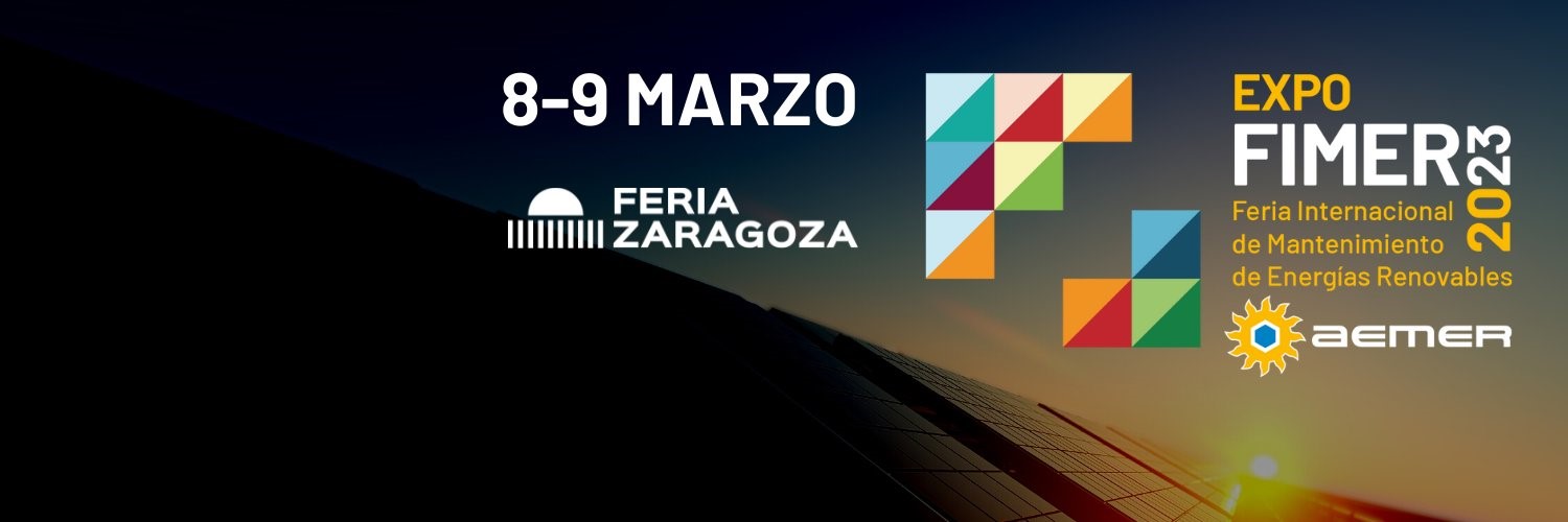 Mañana da comienzo EXPOFIMER que reunirá esta semana en Zaragoza a cerca de 60 empresas y miles de profesionales de la O&M de renovables
