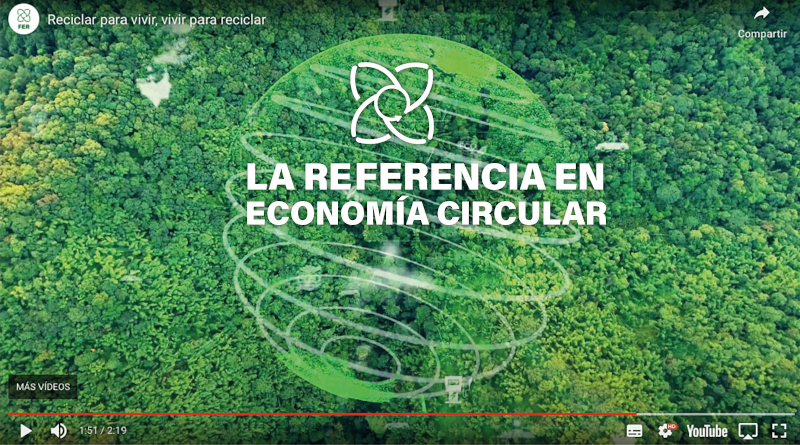 FER lanza una campaña para destacar el trabajo desarrollado por la industria del reciclaje en la transición a la economía circular