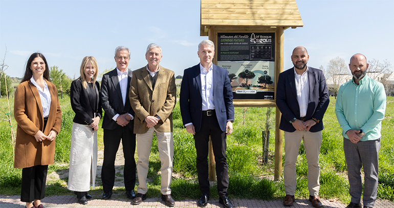 Villanueva del Pardillo gana un nuevo pulmón verde con 1.000 árboles y apuesta por la educación ambiental