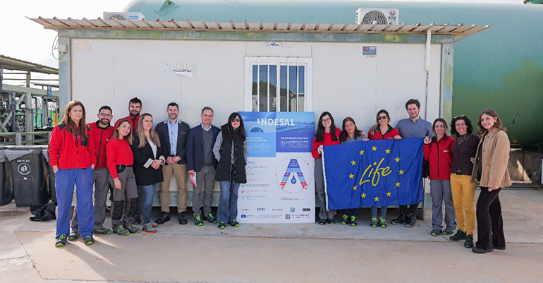 ACCIONA lidera un avance europeo en desalinización sostenible con el proyecto LIFE INDESAL