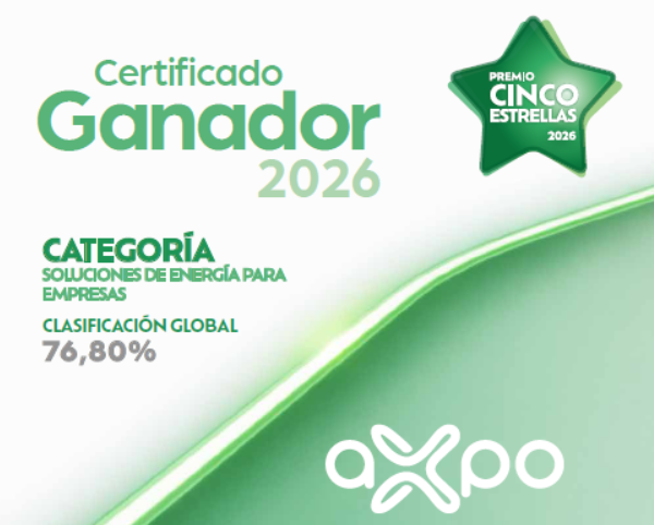 axpo 2026 premio 5 estrellas