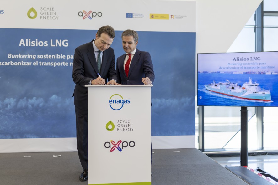 axpo enagas Alisios LNG