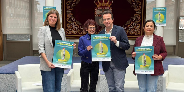 Leganés convierte el reciclaje en solidaridad y apoya con 5.000 euros a la Asociación Española Síndrome Prader-Willi