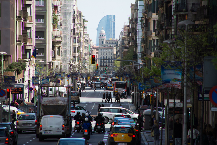 barcelona trafico contaminación sonora