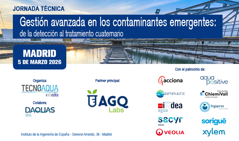 jornada contaminantes emergentes tecnoaqua 2026