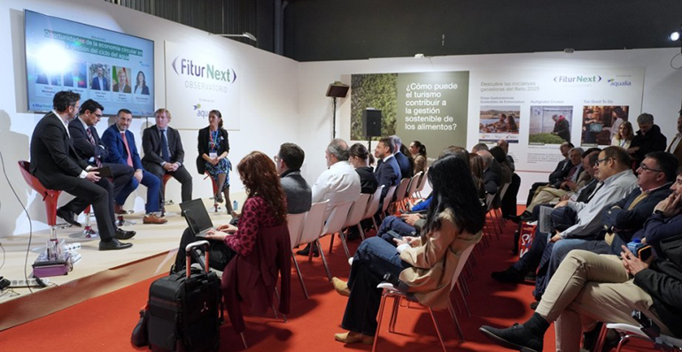 Aqualia impulsa en FITUR 2026 el diálogo sobre agua, sostenibilidad y futuro del turismo
