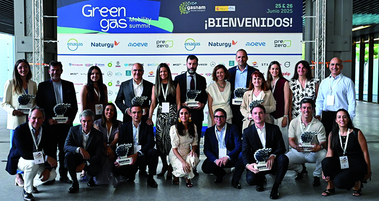 Green Gas Mobility Summit premia la innovación y el compromiso con la descarbonización los “Premios a la Innovación Gasnam”