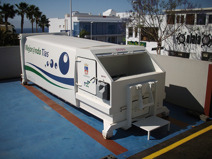 FCC transforma la recogida de residuos en Tias, Lanzarote