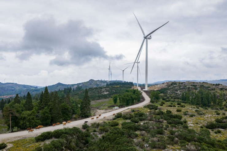 Iberdrola y Vestas conectan la primera fase del emblemático proyecto Tâmega: 195 MW de energía eólica ya en la red