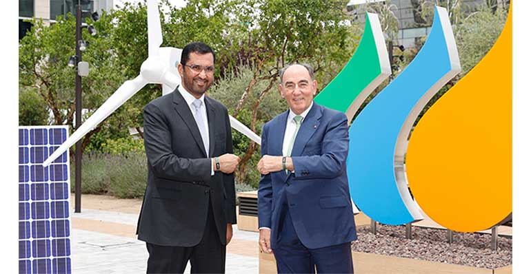 Ignacio Galán recibe al ministro de Industria y Tecnología Avanzada de Emiratos Árabes Unidos