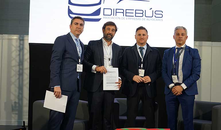 Direbus se suma a la alianza impulsada por Cepsa y BeGas para descarbonizar el transporte pesado urbano