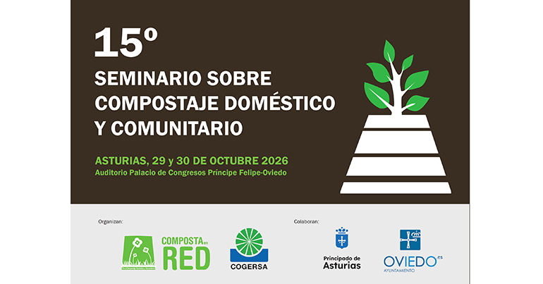 Asturias acoge el XV Seminario de Composta en Red sobre compostaje doméstico y comunitario