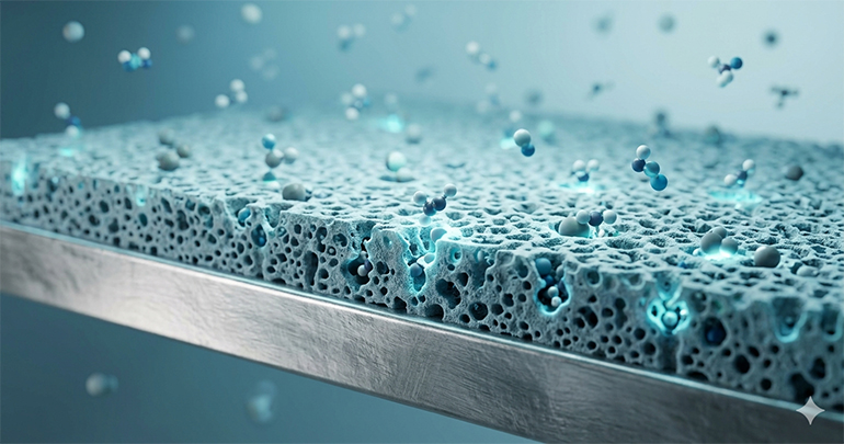 El CSIC desarrolla una pintura que reduce el CO₂ en interiores y exteriores