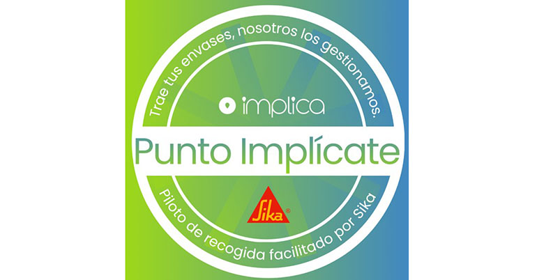 IMPLICA lanza “Punto Implícate”, una red pionera para reciclar envases profesionales de la construcción