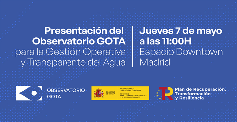 Madrid acoge la presentación del Observatorio GOTA para impulsar la digitalización y transparencia en la gestión del agua