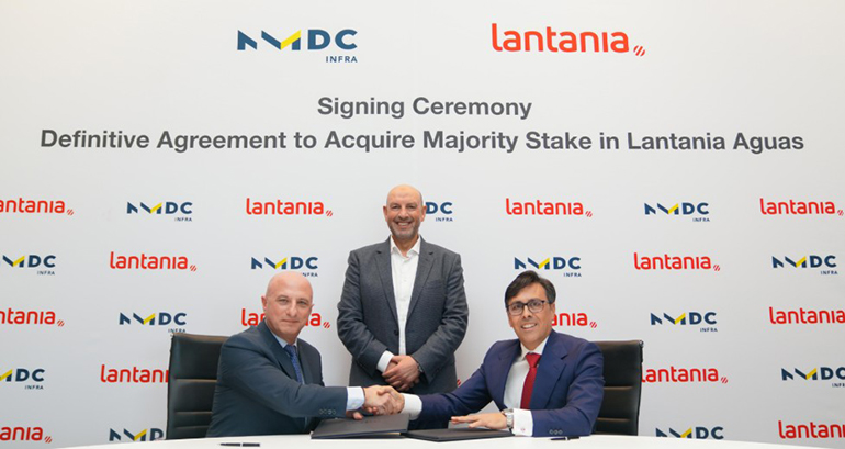 Lantania y NMDC se alían para impulsar un nuevo actor internacional del negocio del agua
