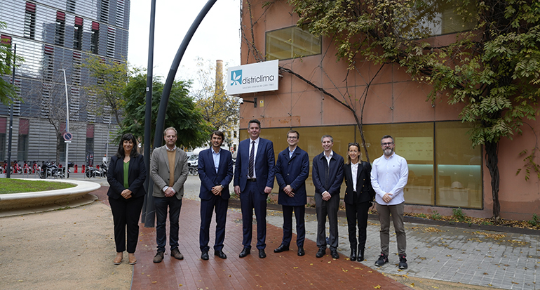 Luxemburgo visita Districlima para conocer la mayor red urbana de climatización del sur de Europa