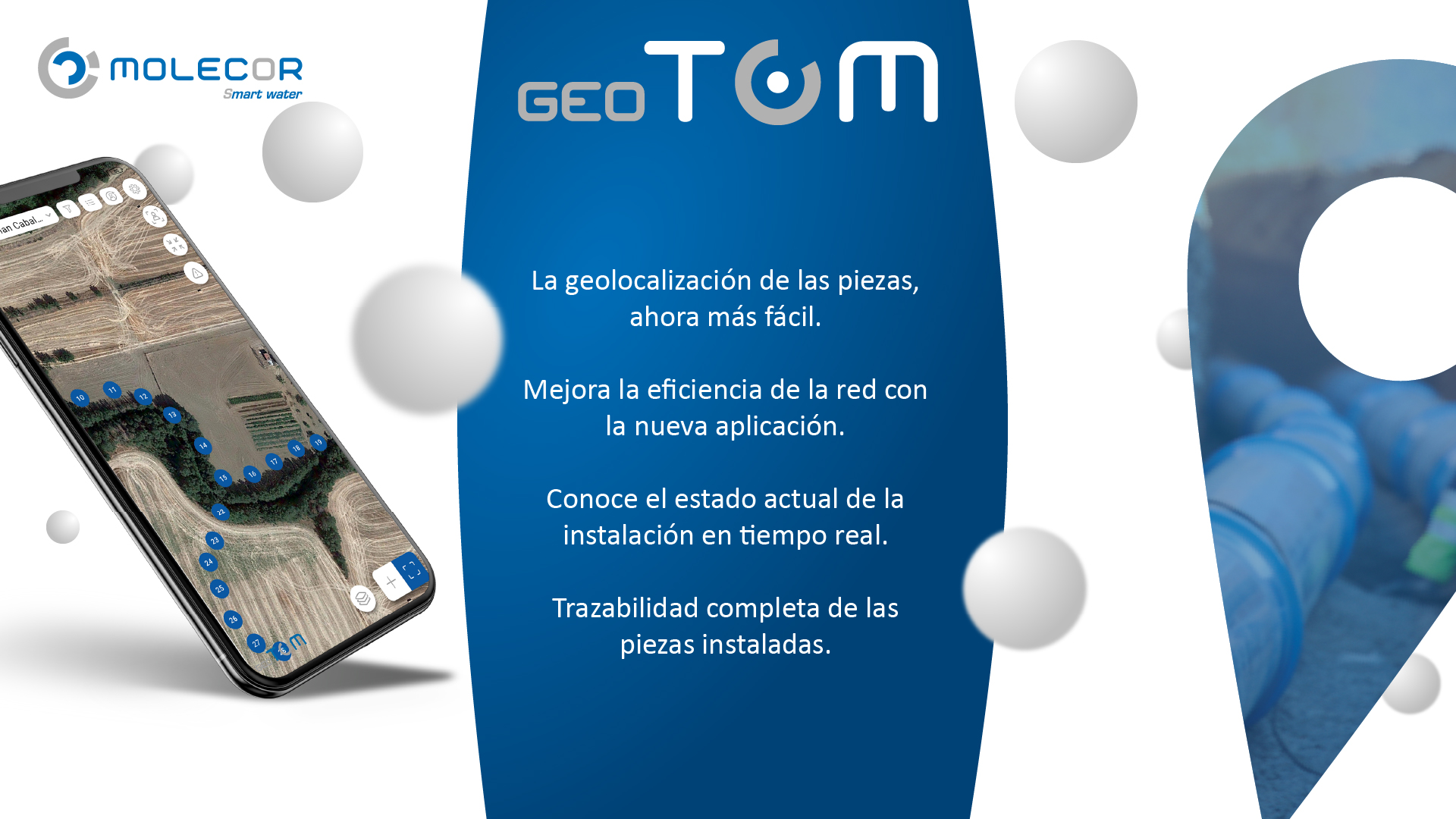 El nuevo avance hacia la eficiencia en la gestión del agua se llama geoTOM®